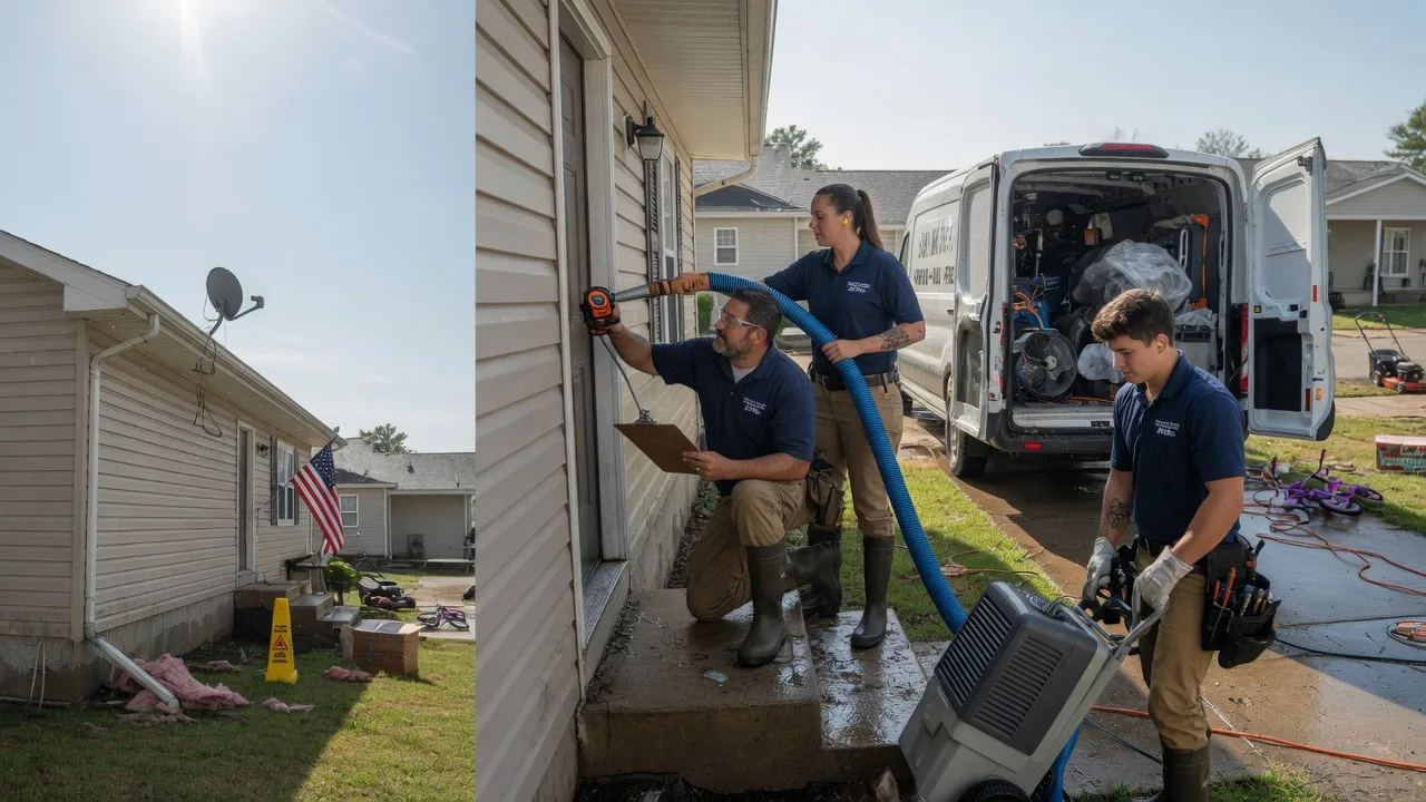 Ceiling Water Damage Restoration in North Bridgton, ME near me